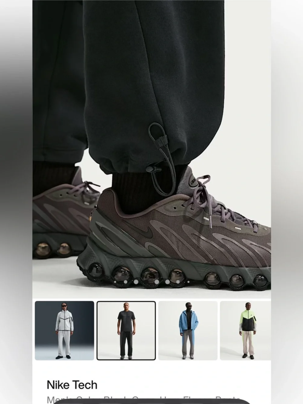 Nike Tech Color-Block Pants - Picture 3 of 8